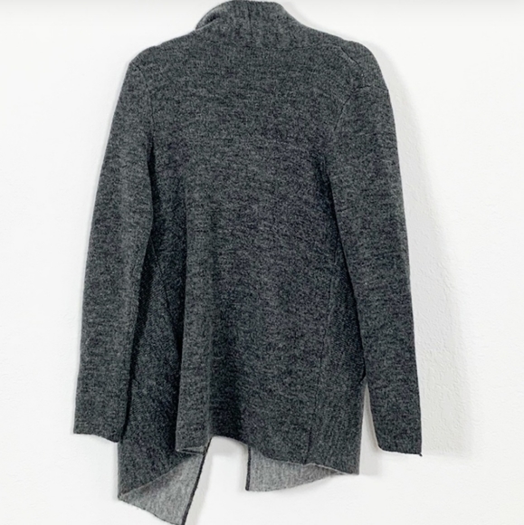 Nanette Lepore Wool Poncho Shawl Cardigan Medium - Picture 4 of 5